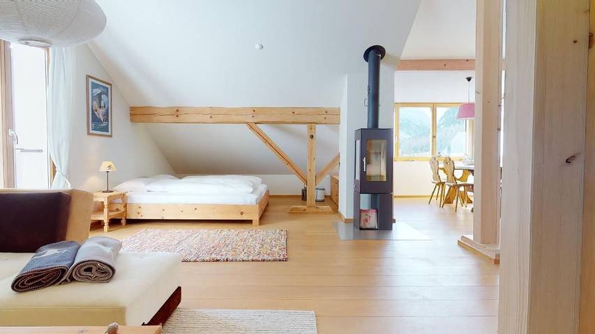 Ferienwohnung für 3 Personen, mit Ausblick in Pontresina - 4