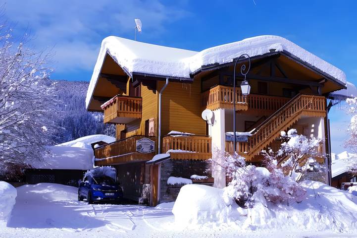 Location de vacances pour 4 personnes, avec jardin et balcon, animaux acceptés à Chatel