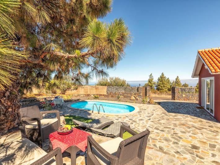 Ferienhaus für 3 Personen, mit Pool und Garten sowie Terrasse in Puntagorda - 2