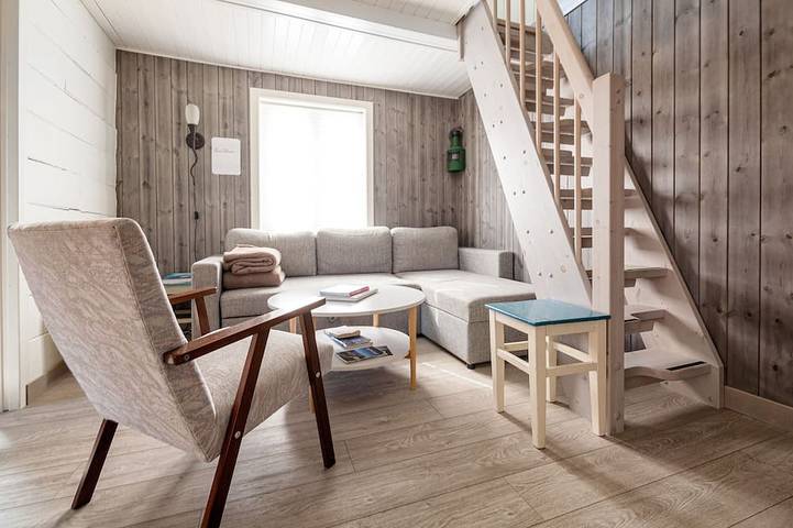 Blockhütte für 4 Personen auf den Lofoten