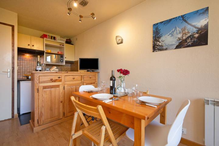 Gîte pour 3 personnes, avec balcon, adapté aux familles dans Argentière - 3