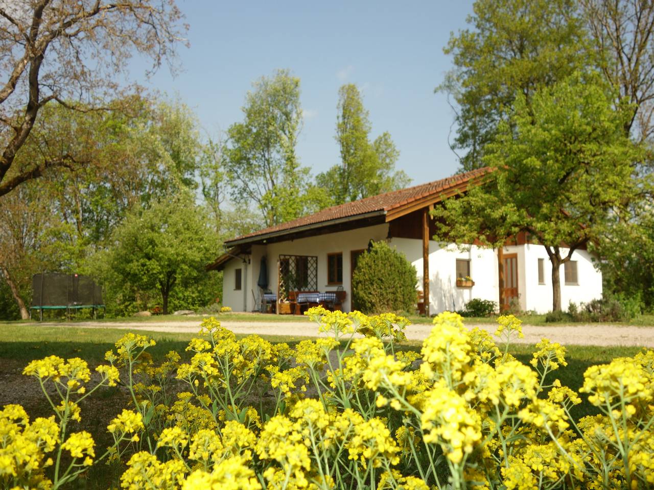 Doblerhof - Ferienhaus Gänseblümchen (Doppelhaushälfte) 65 qm in Höslwang, Chiemsee