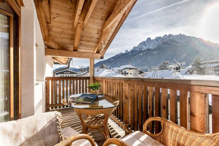 Ferienwohnung für 4 Personen, mit Balkon/Terrasse in Toblach - 2