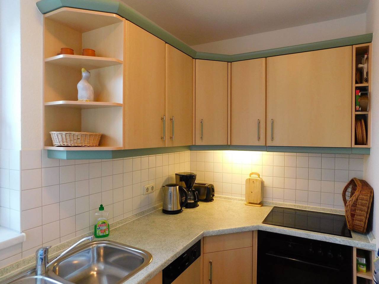 Ferienhaus "Unterm Reetdach" - Doppelhaushälfte ca. 70 m² für 2-5 Personen in Born a. Darß, Born auf dem Darß
