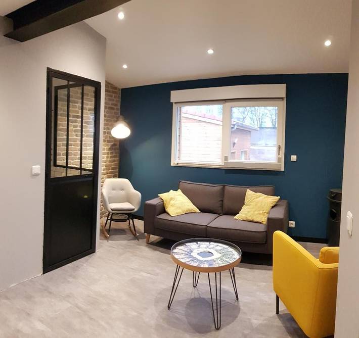 Gîte pour 4 personnes, avec jacuzzi et jardin, animaux acceptés à Saint-Max