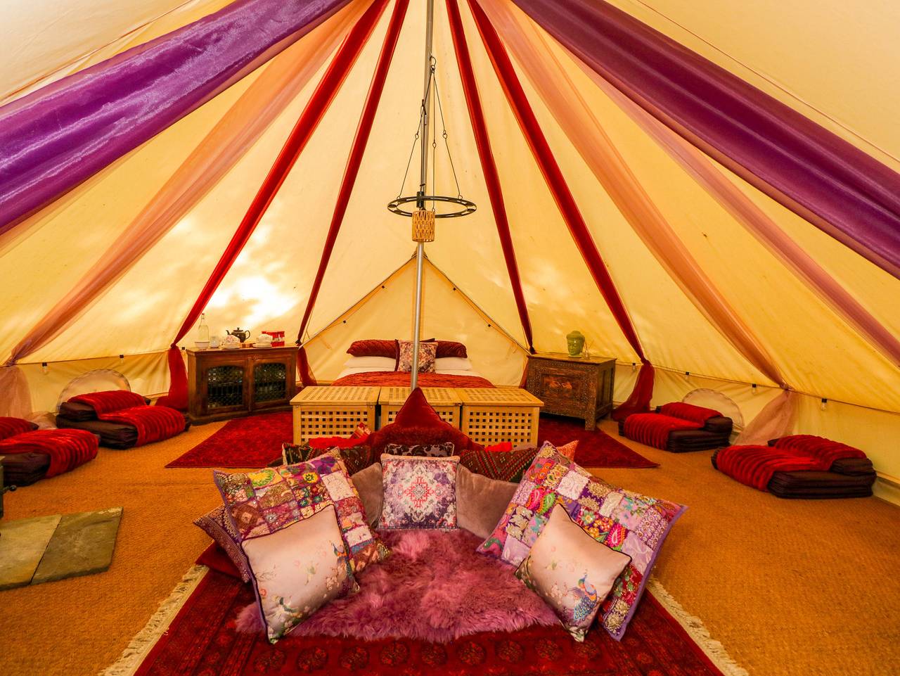 Bedouin Bell Tent in Hampshire