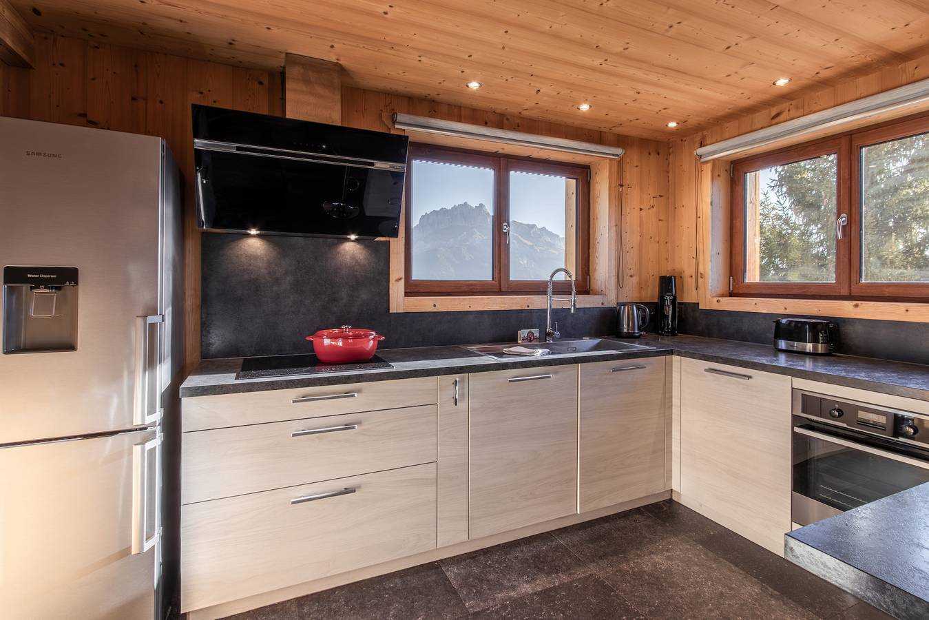 Chalet Mont Blanc - Départ ski -Vue exceptionnelle in Cordon, Pays du Mont-Blanc