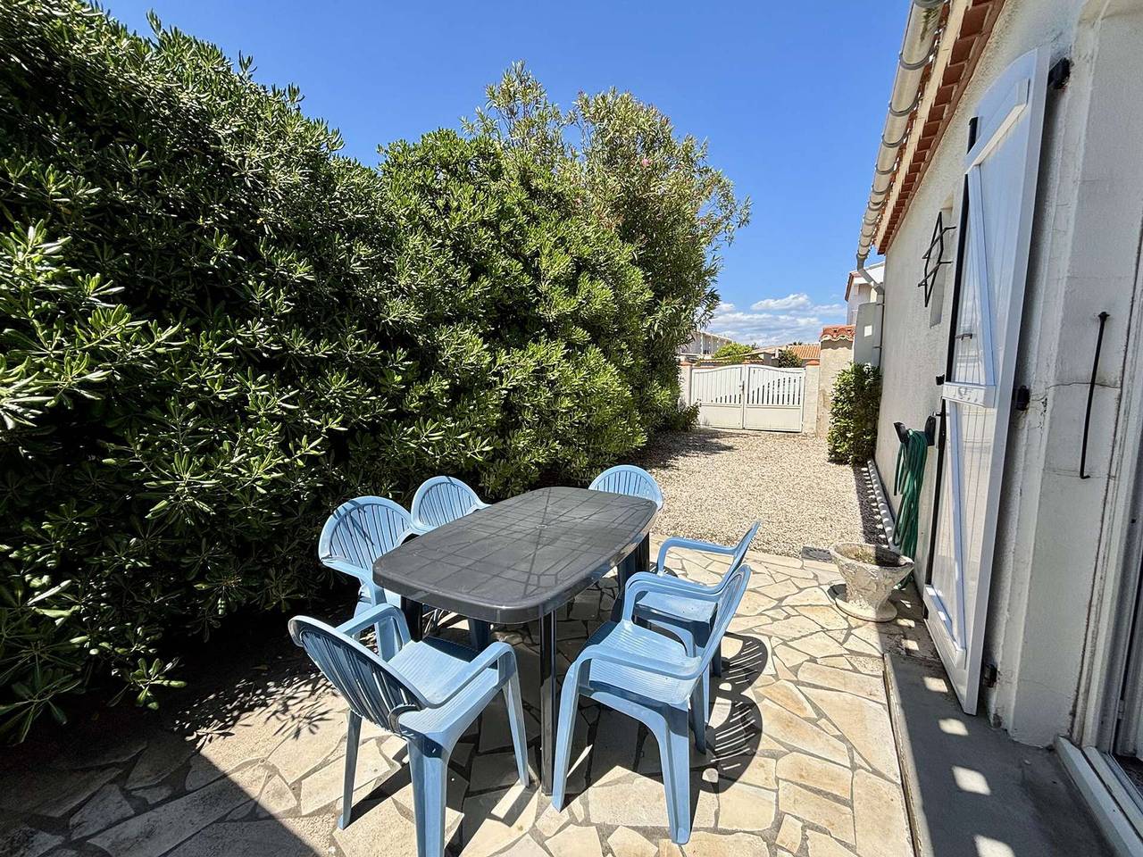 Gemütliches Haus, 150m vom Strand, 500m vom Zentrum, 2 Schlafzimmer, Terrasse, Parkplatz in Port-la-Nouvelle, Mittelmeerküste (Frankreich)