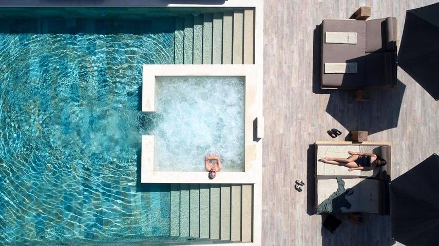 Hotel voor 2 personen, with terras and sauna as well as uitzicht and zwembad in Kos Stad