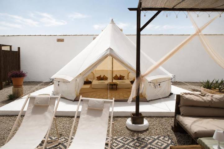 Camping für 3 Personen, mit Terrasse und Garten sowie Pool in Andalusien - 3