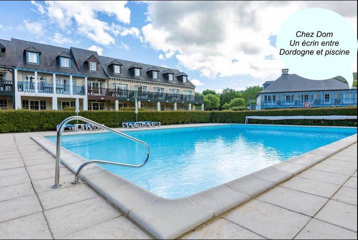 Gîte pour 4 personnes, avec vue ainsi que piscine et jardin, animaux acceptés à Argentat - 2