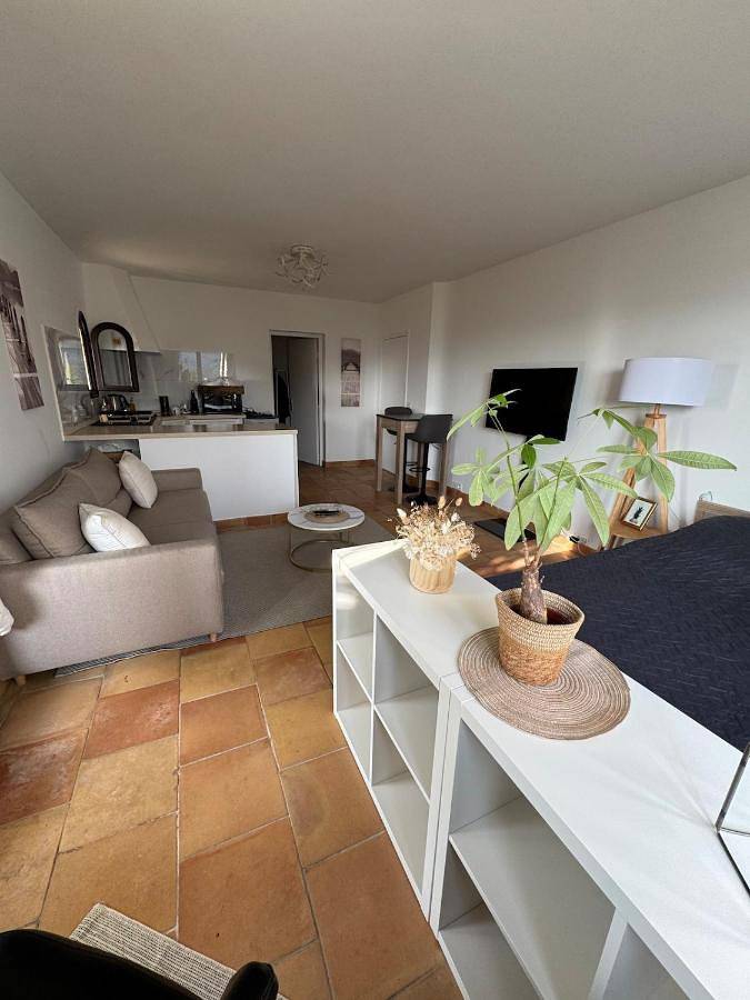 Gîte pour 2 personnes, avec vue ainsi que piscine et jardin à Falicon - 2