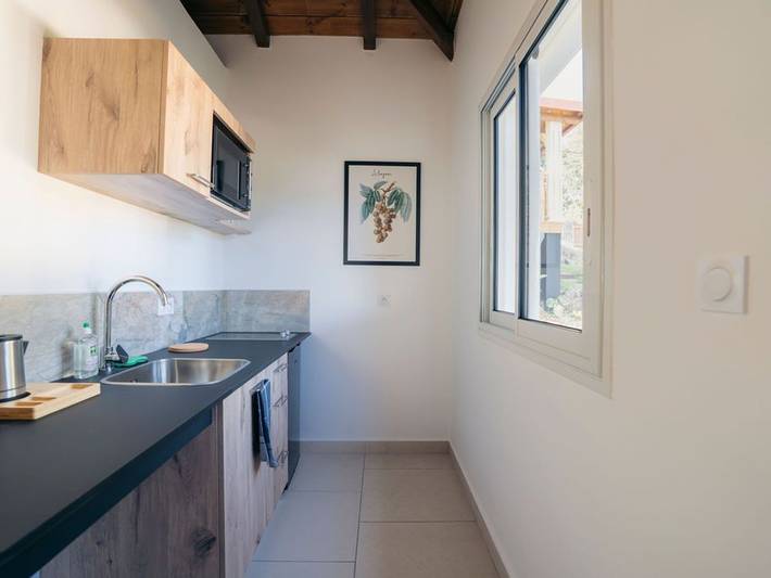 Gîte pour 2 personnes, avec piscine et terrasse aux Avirons - 3