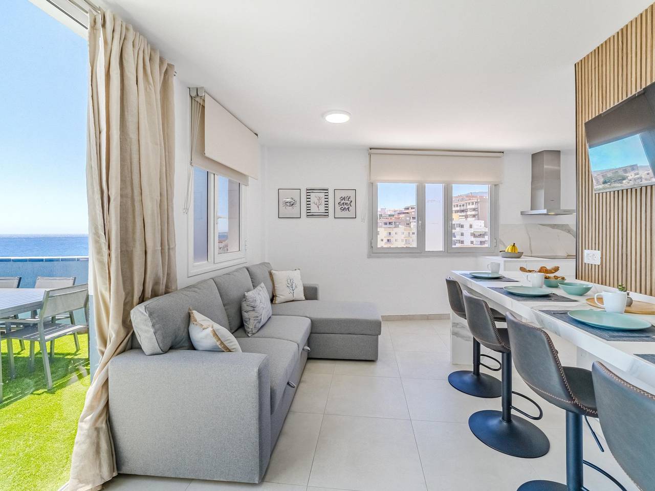 Apartamento vacacional entero, Caletillas Vista Mar Atico in Arigoña, Las Caletillas