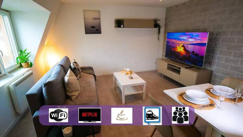 Apartamento de vacaciones para 6 personas, con terraza y vistas - 1