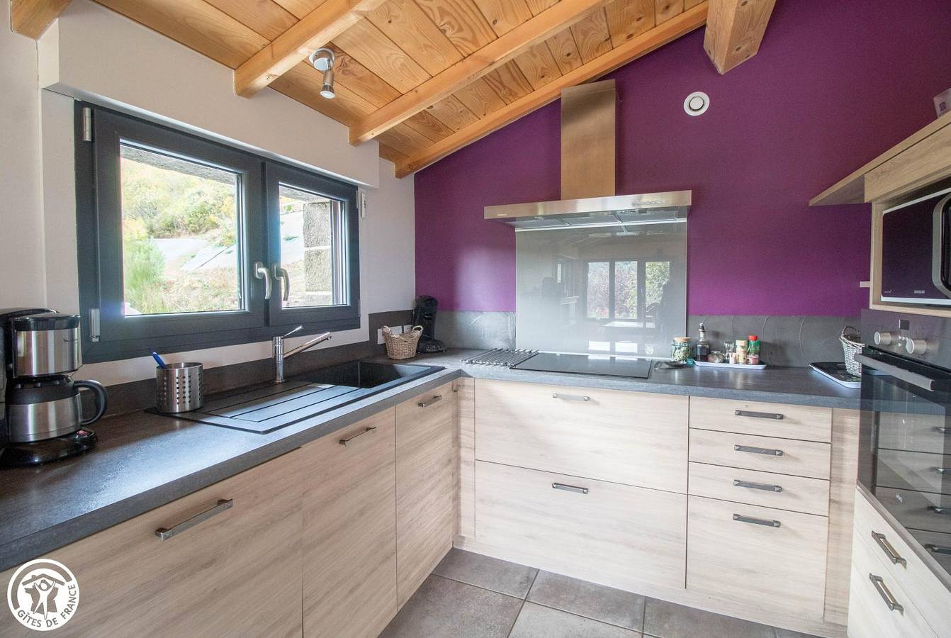 Gîte für 6 Personen mit Terrasse in Chambon-Sur-Lac, Regionaler Naturpark Volcans D'auvergne