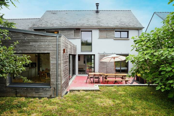 Magnifique maison d'architecte au coeur de Lomener in Plage de Port Fontaine-Lomener, Ploemeur