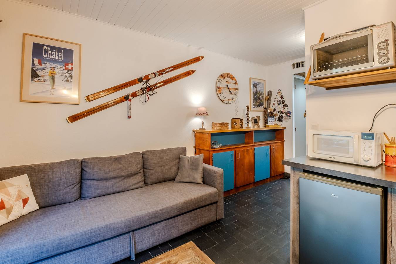 Ganze Wohnung, Ferienwohnung für 4 Personen mit Terrasse in Châtel, Les Portes du Soleil