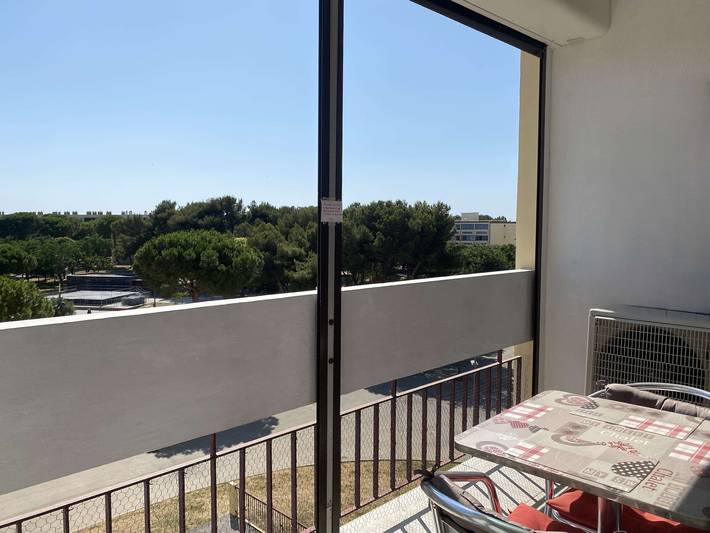 Studio pour 2 personnes, avec balcon