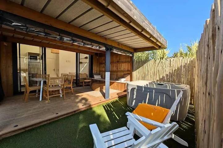 Villa pour 5 personnes, avec piscine et terrasse à Jard-sur-Mer
