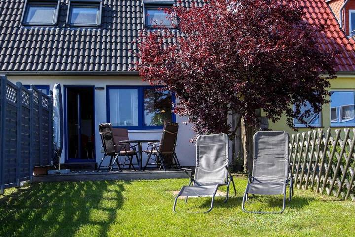 Ferienhaus für 4 Personen, mit Terrasse und Garten