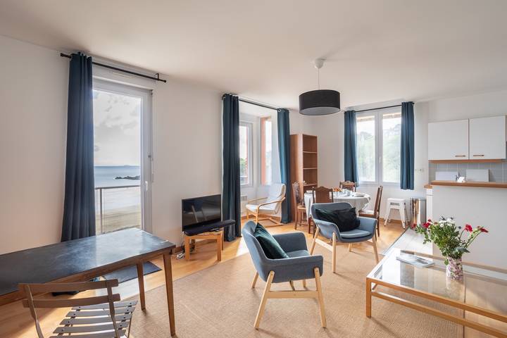 Appartement entier, L'Ar Timon - Vue Mer in Saint-Cast-le-Guildo, Région de Dinan