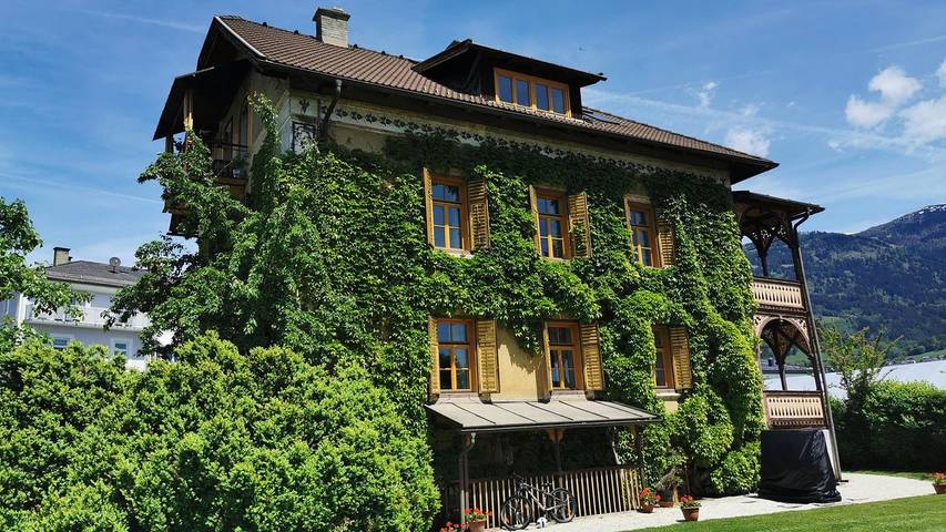 Ferienwohnung für 4 Personen, mit Garten und Seeblick, mit Haustier in Seeboden
