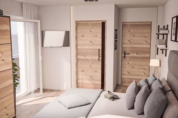 Ferienwohnung für 2 Personen, mit Balkon
