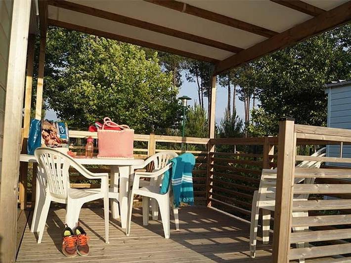 Wohnwagen für 6 Personen, mit Pool und Kinderpool in Lit-et-Mixe - 3