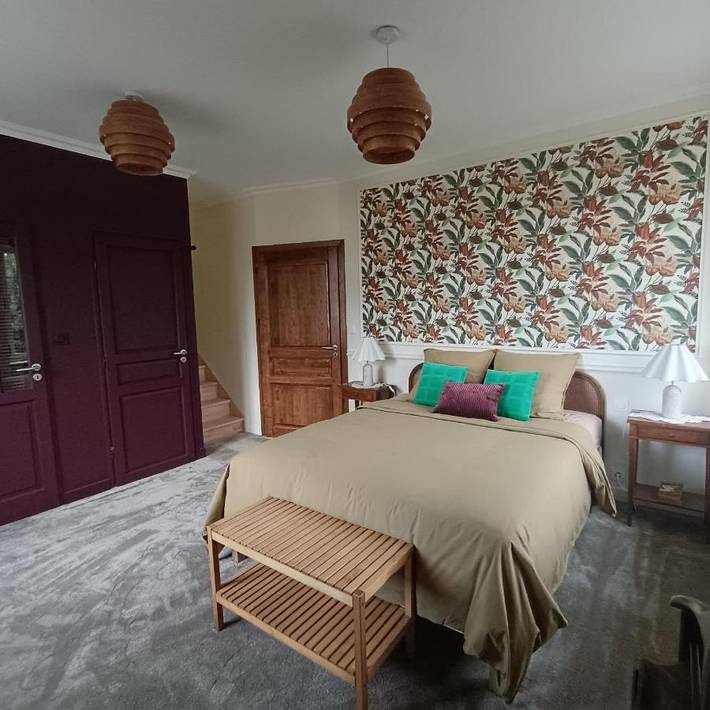 Location de vacances pour 5 personnes, avec vue et jardin à Daoulas (Finistère)