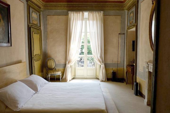 Chambre d’hôte pour 2 personnes, avec Balcon ainsi que Terrasse et Vue à Piozzo - 4