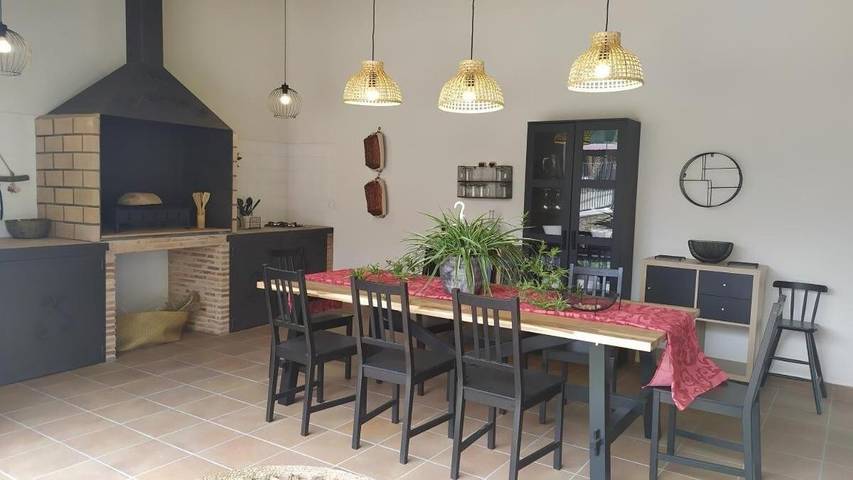 Casa rural para 14 personas, con Balcón y Terraza además de Jardín y Vistas en Quintanaélez - 4