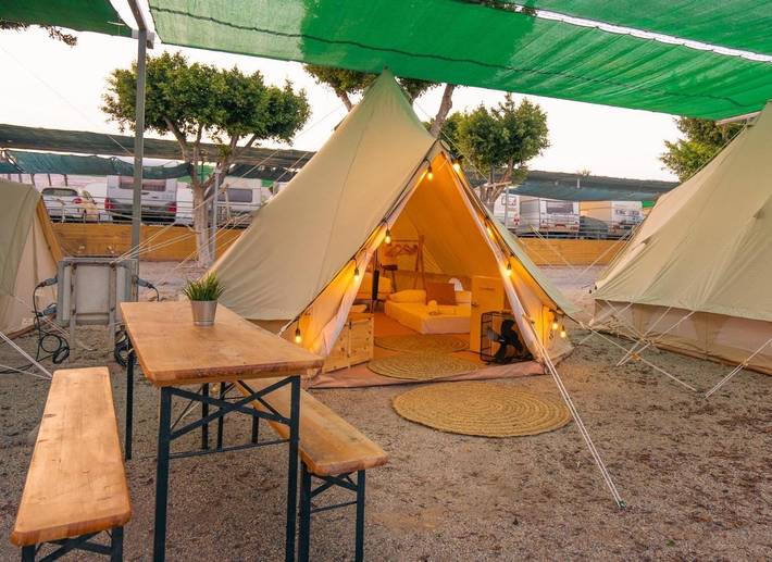 Camping para 6 personas, con piscina en Provincia de Almería