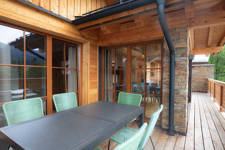 Ferienhaus für 12 Personen, mit Terrasse und Garten in Rußbach am Paß Gschütt