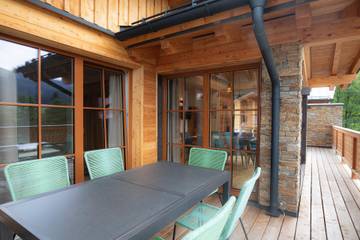 Ferienhaus für 12 Personen, mit Garten und Terrasse in Rußbach am Paß Gschütt