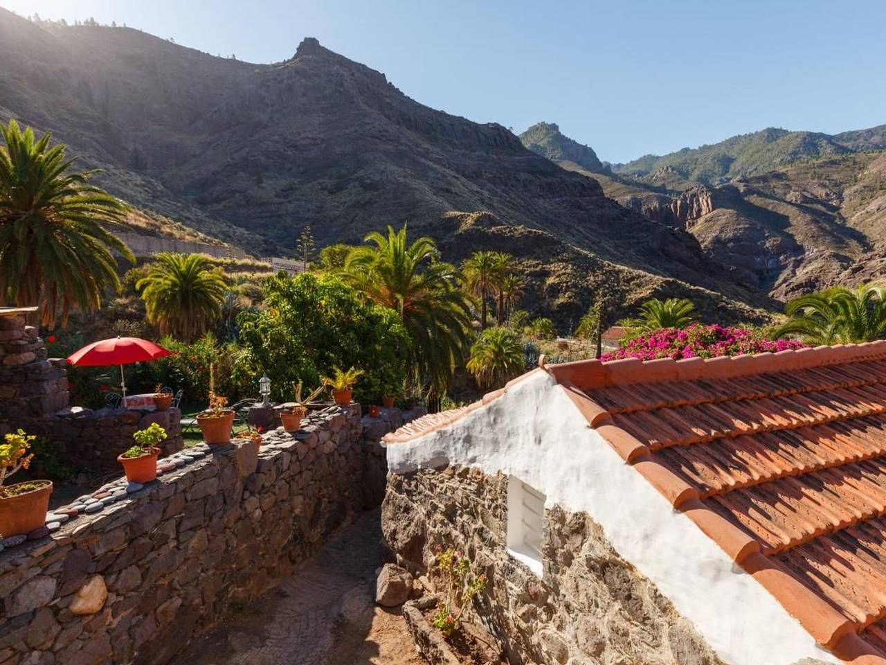 In El Risco mit Garten, Terrasse und Grill in El Risco, Agaete