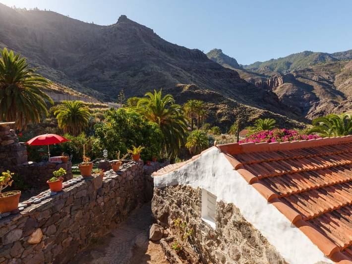 Ferienhaus für 2 Personen, mit Terrasse und Garten