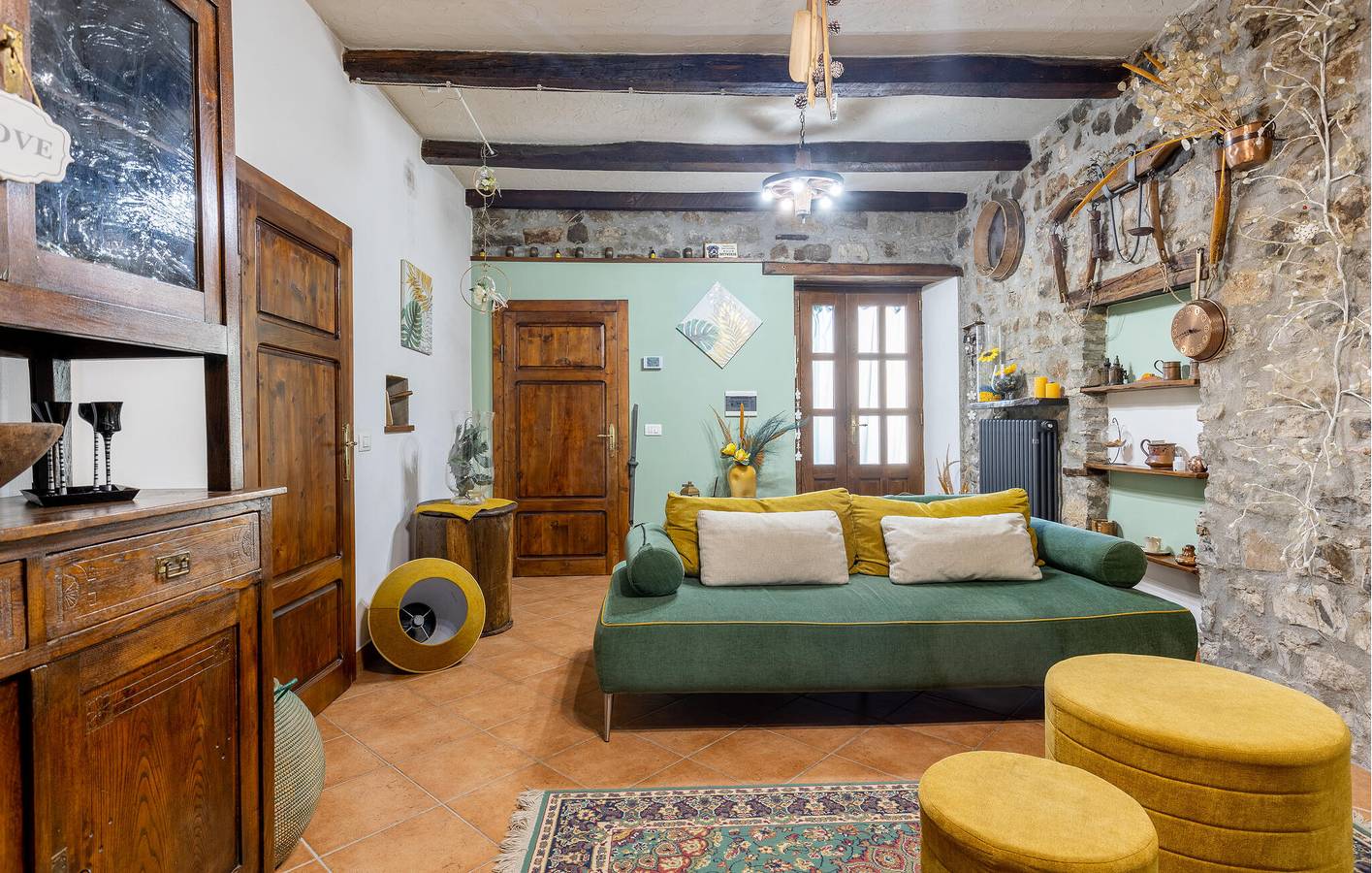 Sillano Gartenoase mit Pool, Internet und Parkplatz in Piazza al Serchio, Garfagnana