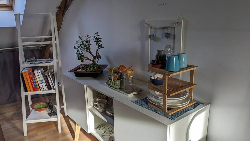 Maison d’hôte pour 4 personnes, avec piscine et jardin ainsi que terrasse et vue à La Flèche - 4