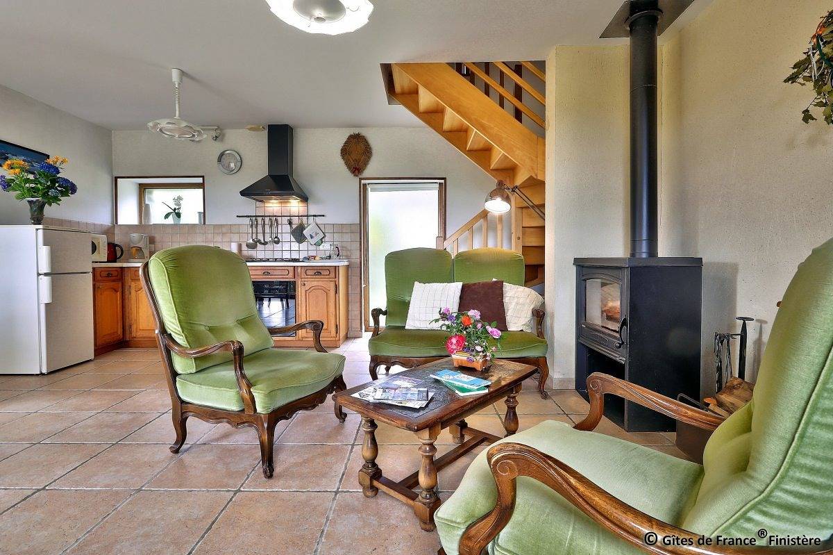 Casa de huéspedes para 4 personas con terraza in Pont-Aven, Region de Quimper