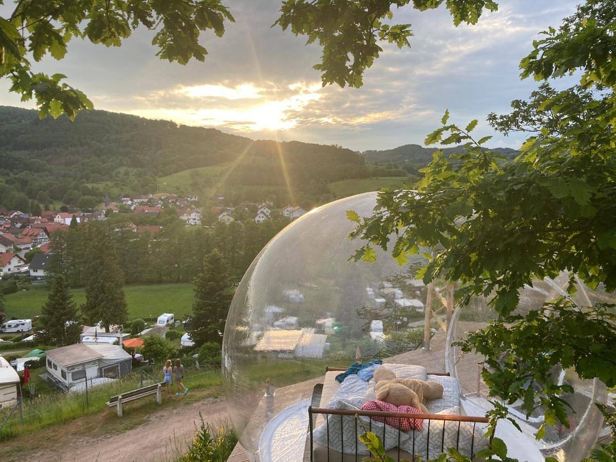Bubbletent "Schlierbubble I" in Lindenfels, Bergstraße