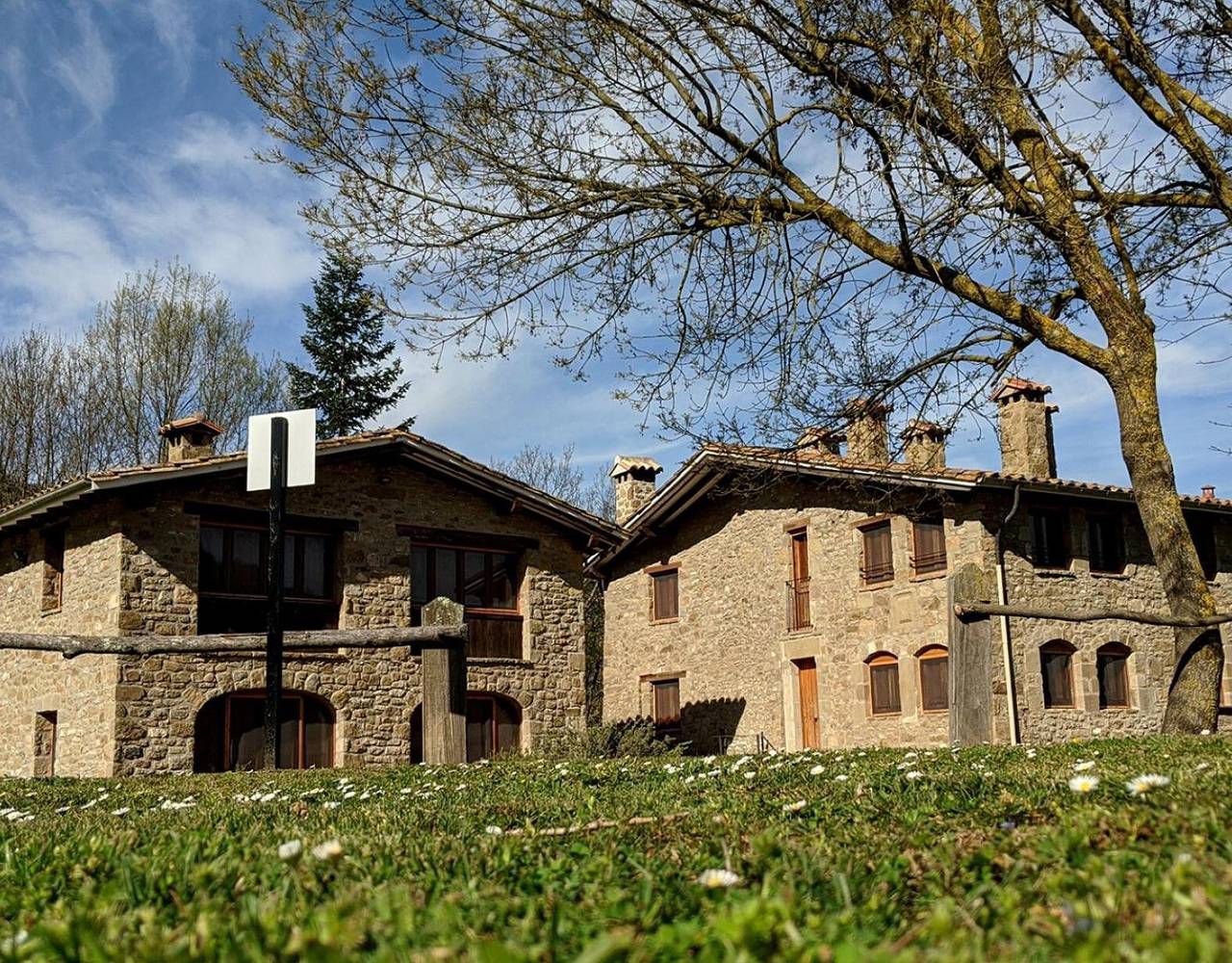 Landhus for 7 personer med have in Santa Pau, Garrotxa