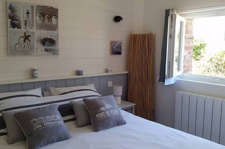 Location de vacances pour 3 personnes, avec terrasse à Octeville-sur-Mer - 3