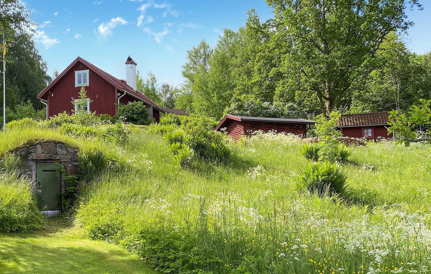 Ferienhaus für 4 Personen mit Terrasse in Jönköping, Bunn