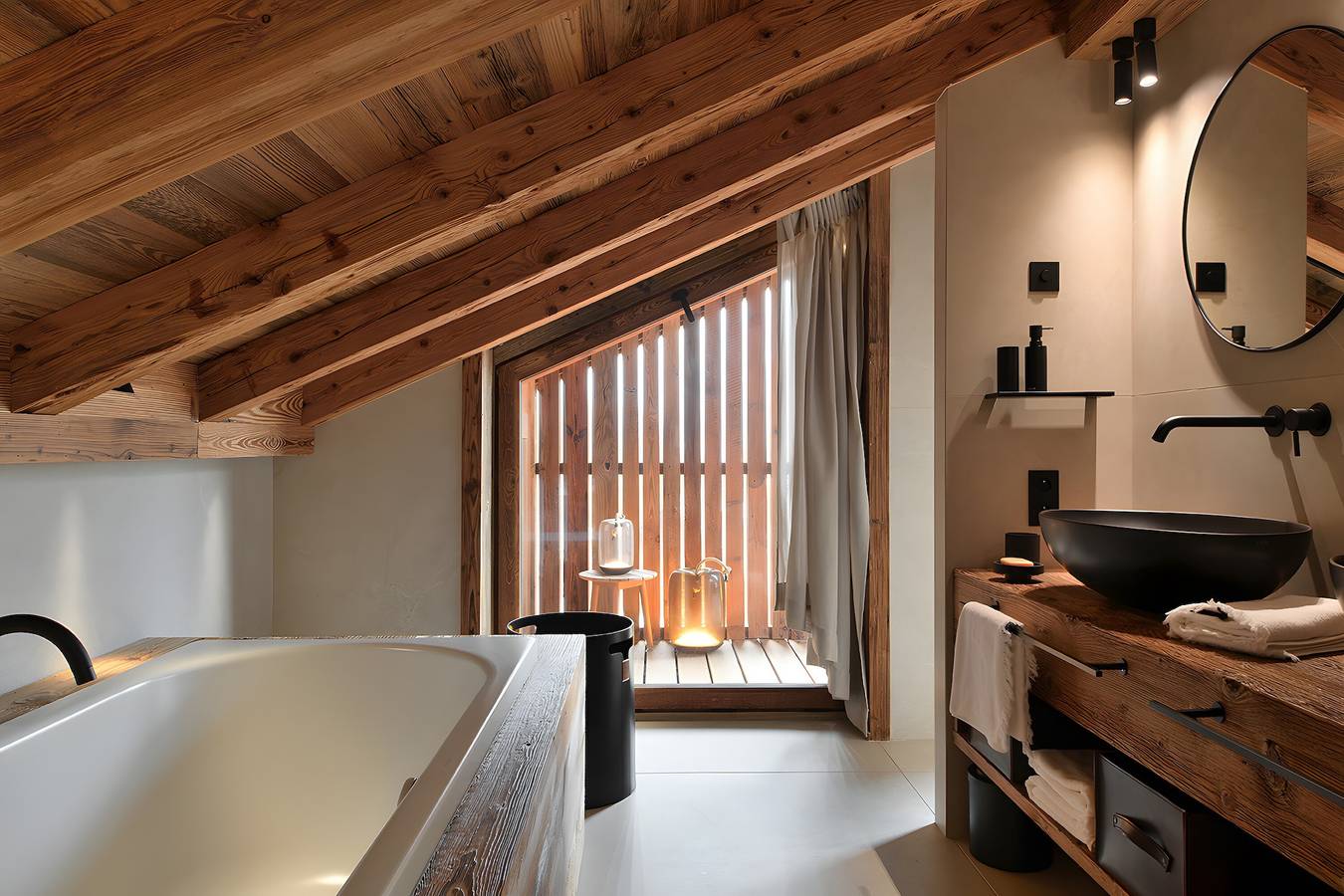 Chalet Enigma - Luxe au pied des pistes pour 17 personnes avec spa in La Clusaz, Région d'Annecy