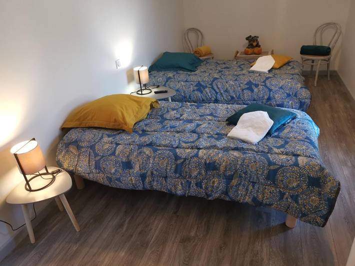 Appartement de vacances pour 8 personnes, avec vue et jardin