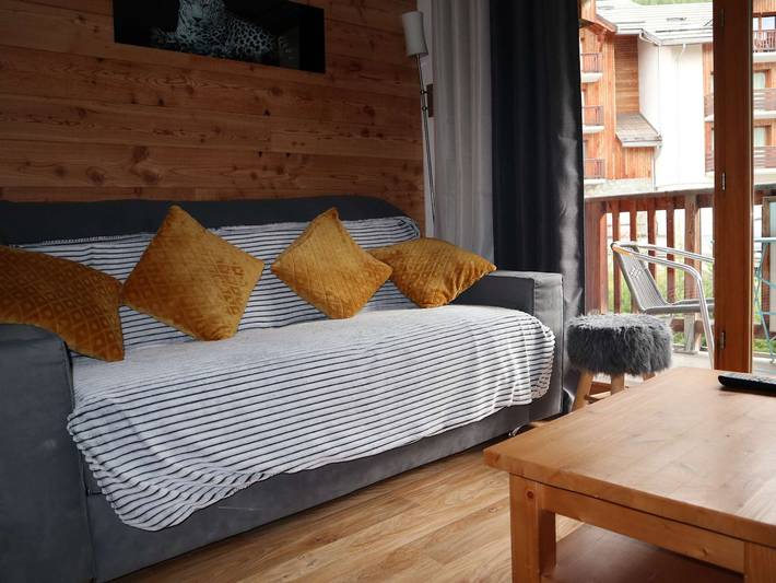 Chalet pour 8 personnes, avec balcon et piscine à Les Orres - 4