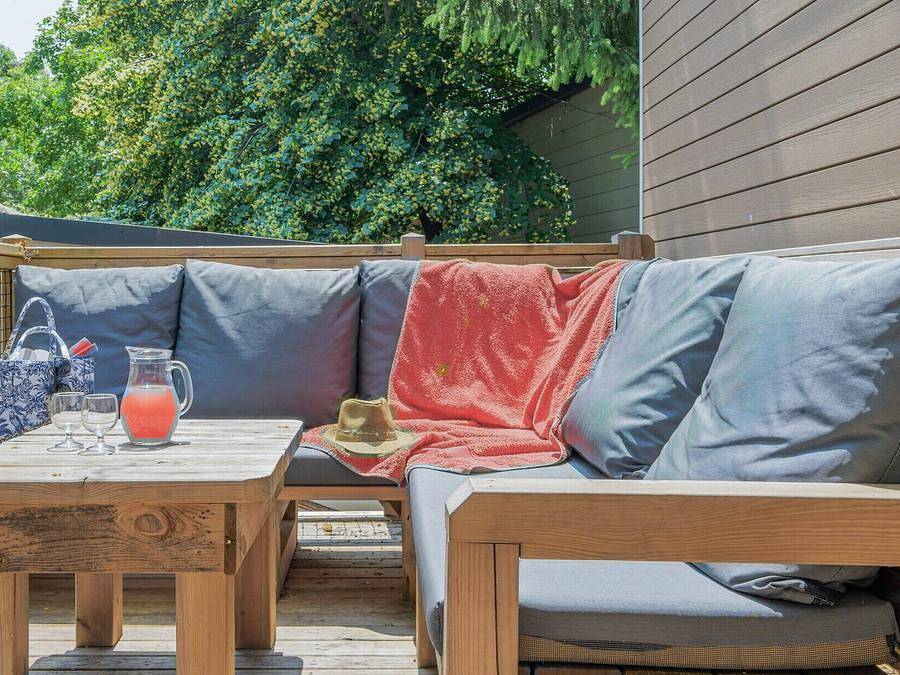 Camping Cisano San Vito - Mobilheim 4 personen - Classic | 2 Schlafz. | 4 Pers. | Erhöhte Terrasse | Klimaanlage in Cisano, Bardolino