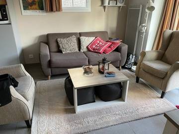 Maison de vacances pour 6 personnes, avec vue et jardin, adapté aux familles dans Plage D Equihen Equihen Plage