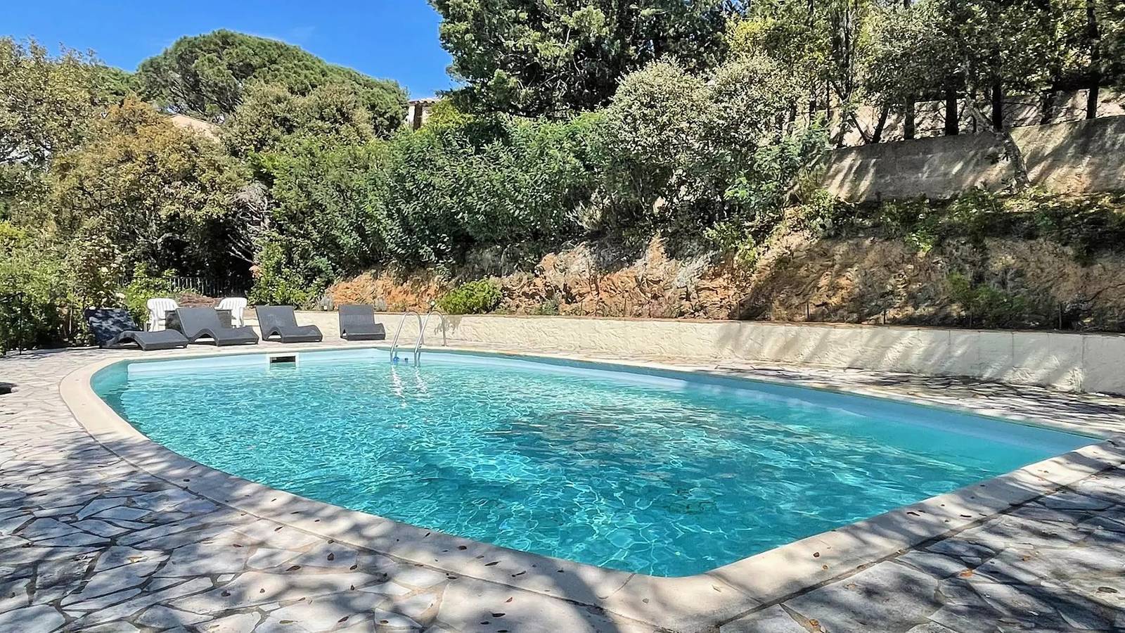 Villa T5 - 10 Personen - Privater Pool - Klimaanlage - Wifi - Stadtzentrum - Sainte Maxime in Sainte-Maxime, Draguignan Region